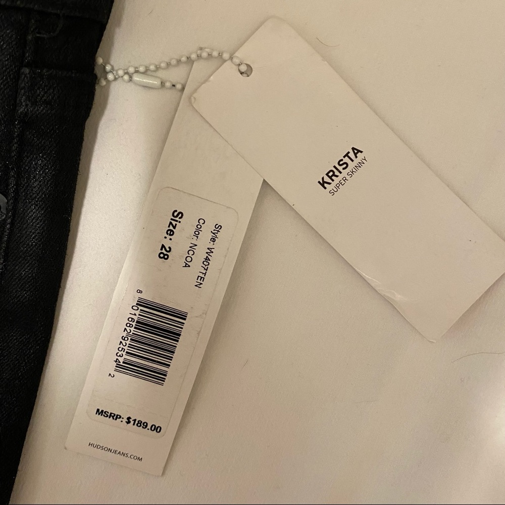 ⭐️NWT Hudson Krista super skinny - Picture 10 of 16